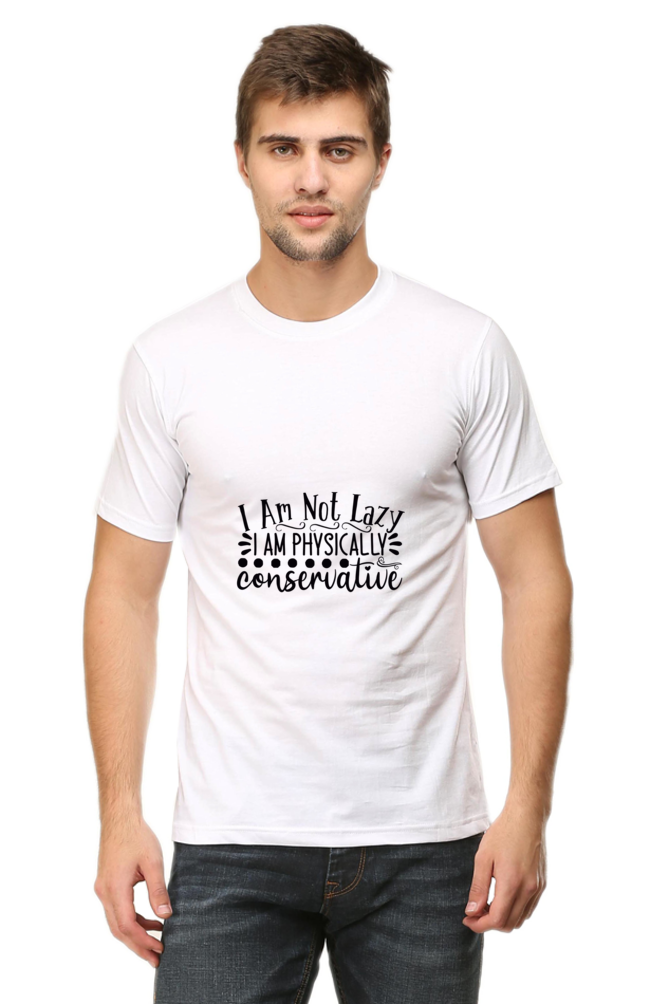Men's Funny & Queen SVG Round Neck T-Shirt - conservative