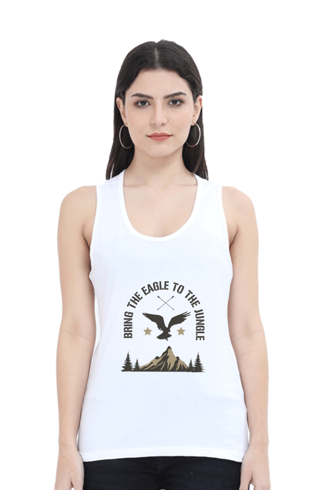 Women Motivational Tank Top -  Eagle