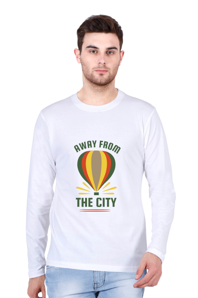 Men’s  Summer Full Sleeve - T Shirt - The City