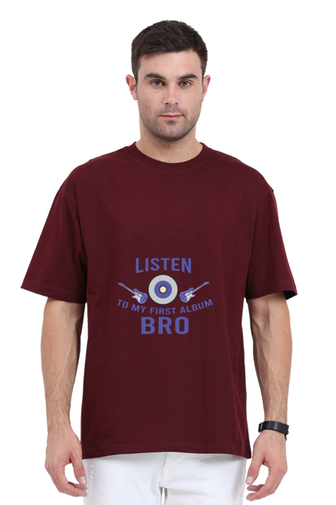 Men Oversized Classic T Shirt - First Album