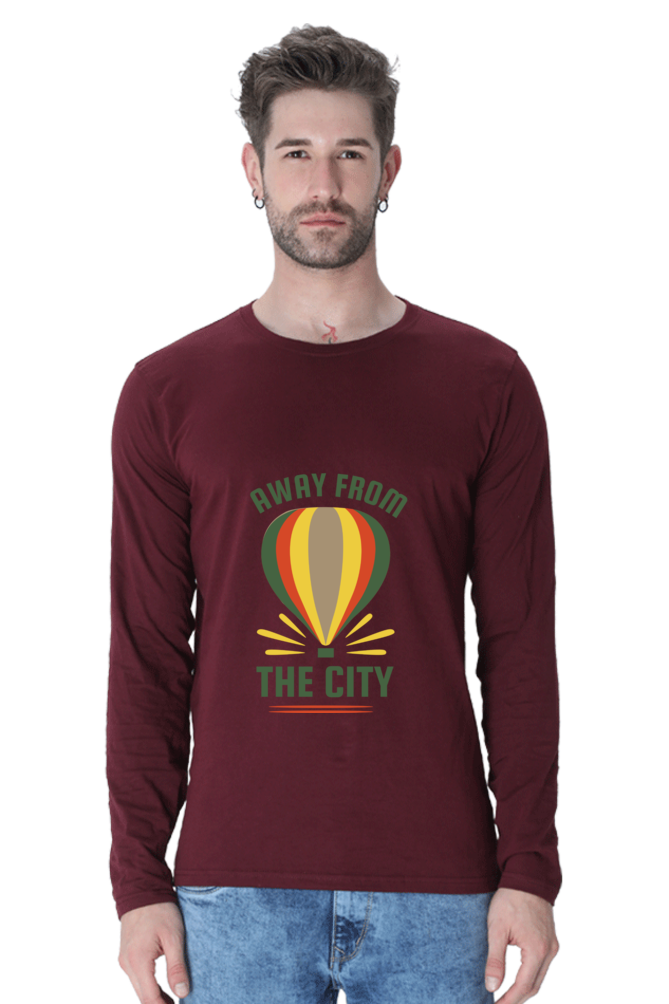Men’s  Summer Full Sleeve - T Shirt - The City