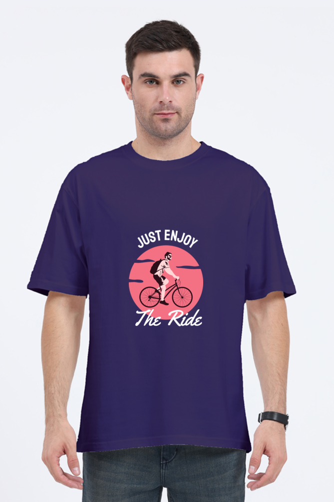 Men Rider Oversized Classic T Shirt  - just enjoy