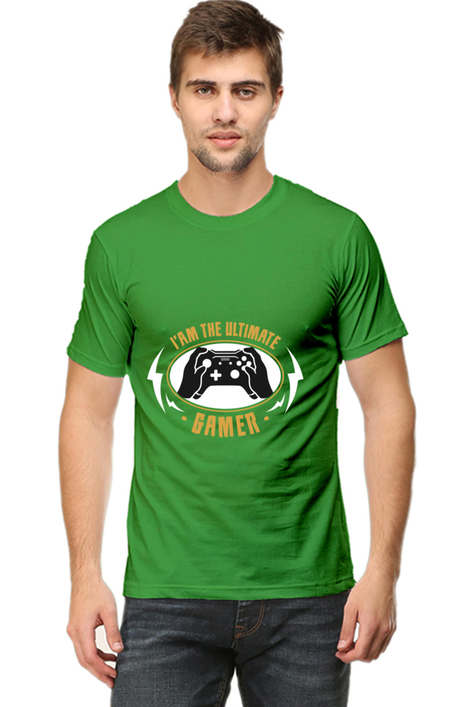 Gamer Unisex Cotton Round Neck T-shirt - Ultimate