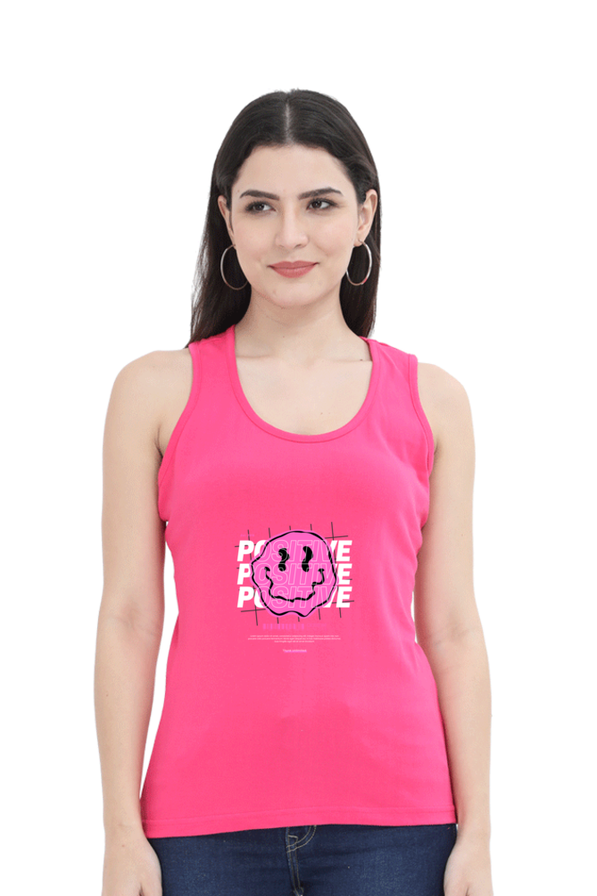 Women Tank Top - Positive Face