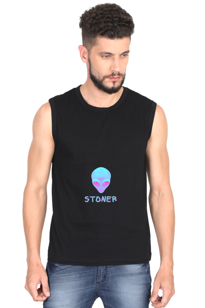 Men’s Gym Vest - Aline  Stone Face