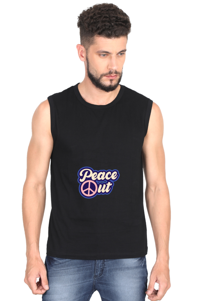 Men’s Gym Vest- Peace Out