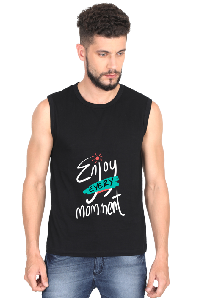 Men’s Summer Gym Vest - Enjoy Moment
