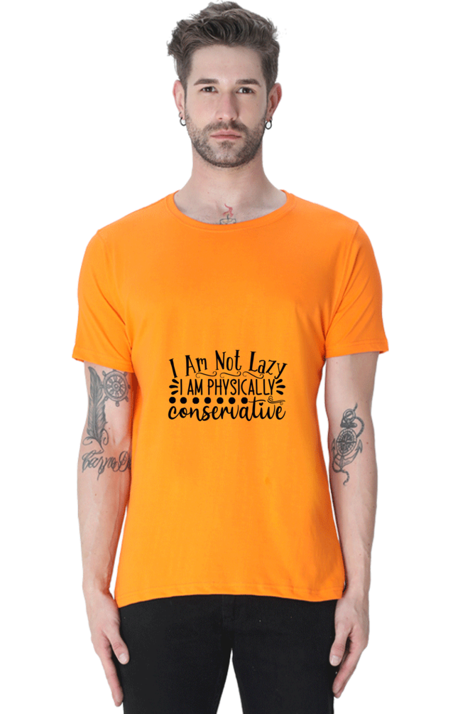Men's Funny & Queen SVG Round Neck T-Shirt - conservative