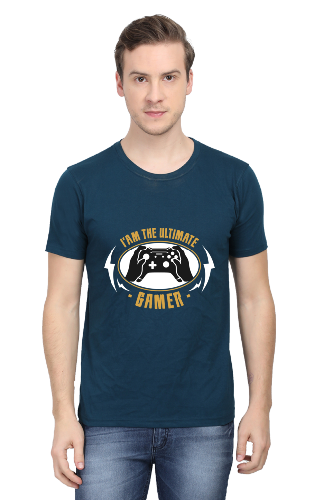 Gamer Unisex Cotton Round Neck T-shirt - Ultimate