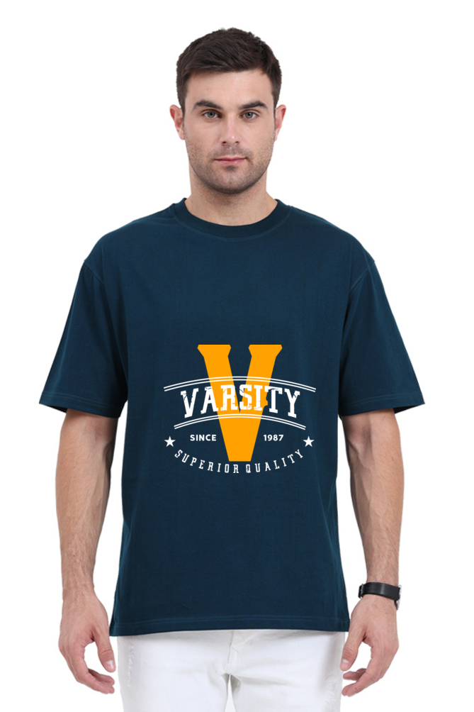 Urban Unisex Cotton Round Neck T-shirt - Varsity