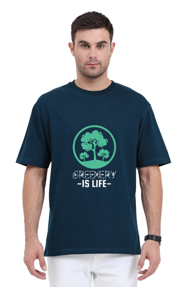 Men Gardening Oversized Classic T Shirt  - greenery