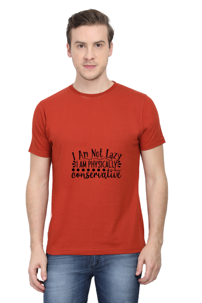 Men's Funny & Queen SVG Round Neck T-Shirt - conservative