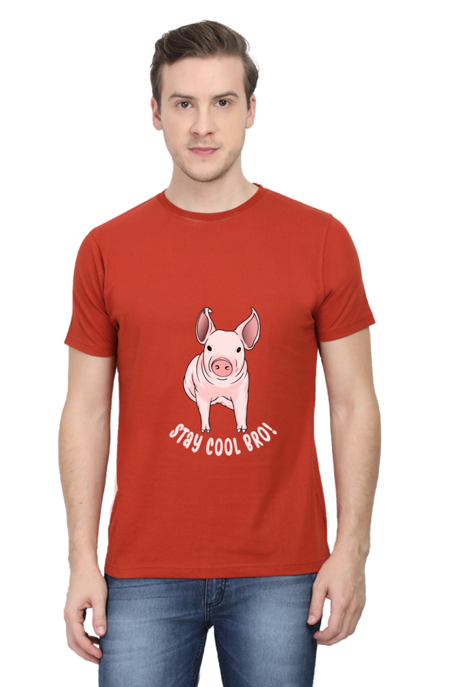 Men's Funny & Queen SVG Round Neck T-Shirt - cool