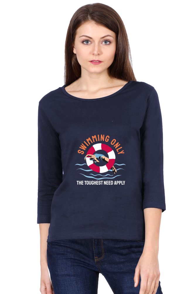 Women’s Full Sleeves Swimming T-Shirts - Toughest