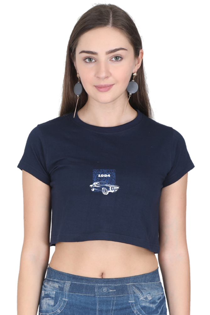 Women's Minimalistic Crop Top - 1994