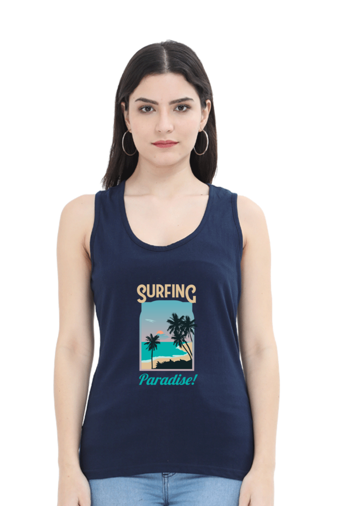 Women Summer Tank Top -  Paradise