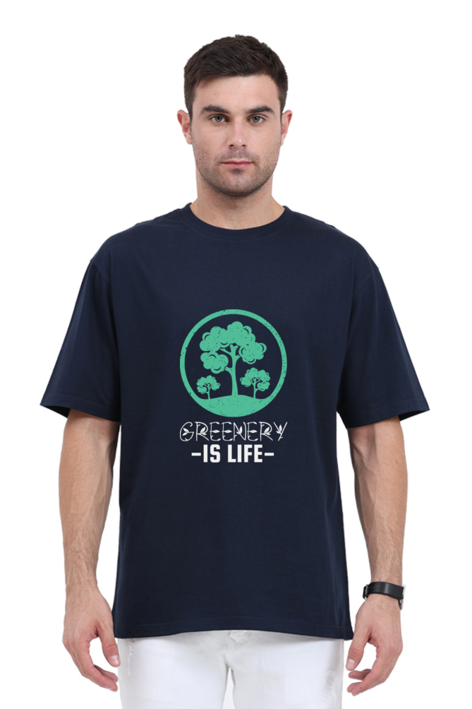Men Gardening Oversized Classic T Shirt  - greenery