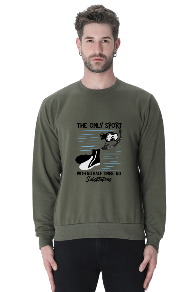 Men Swimming Sweatshirt - Sport