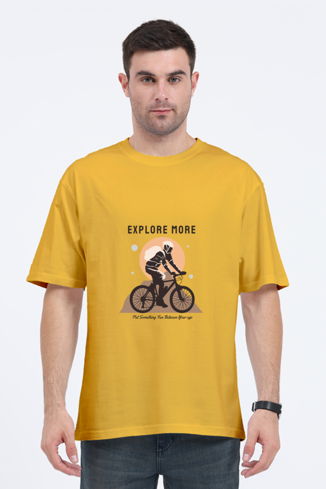Men Rider Oversized Classic T Shirt  - explore