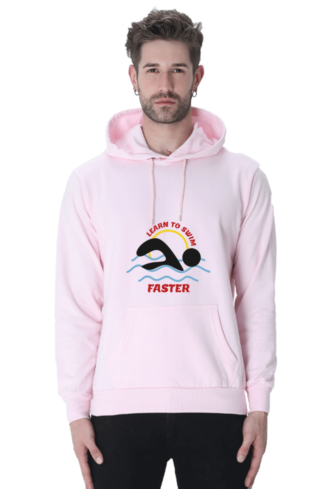 Men's  Swimming Sweatshirts Hoodie - Faster
