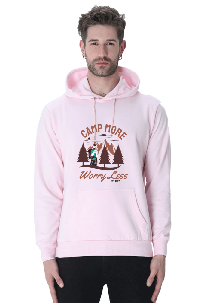 Men's  Adventure Sweatshirts Hoodie - worryless