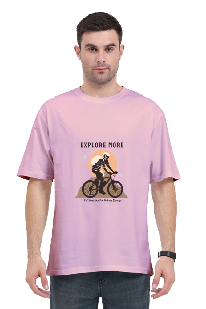Men Rider Oversized Classic T Shirt  - explore