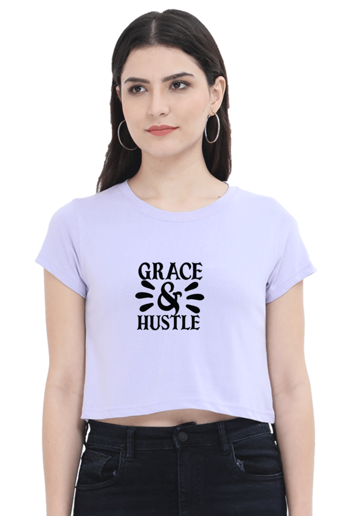 Women Motivational Crop Top - Grace
