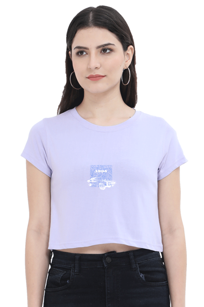 Women's Minimalistic Crop Top - 1994