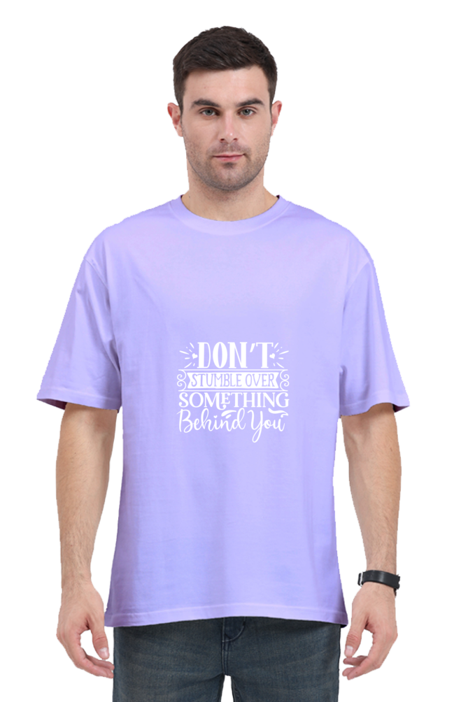 Men Motivational Oversized Classic T Shirt  - Stumble