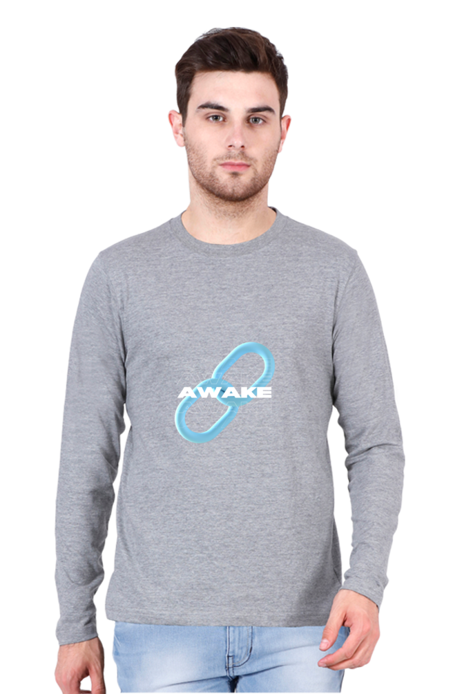 Men’s  Motivation Full Sleeve - T Shirt - Awake