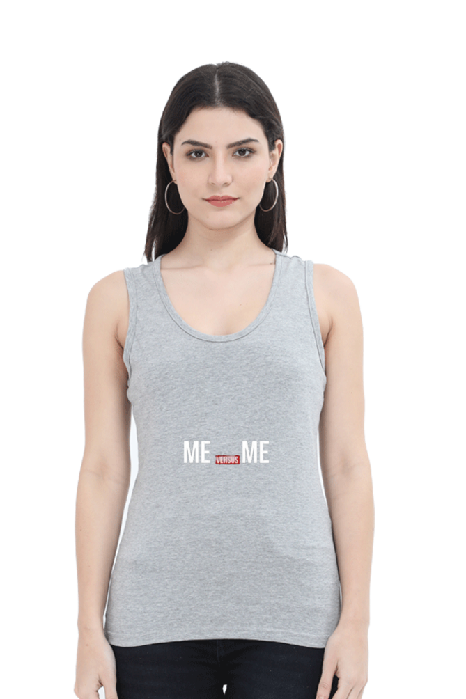 Women Minimalistic Tank Top -  Me Versus Me