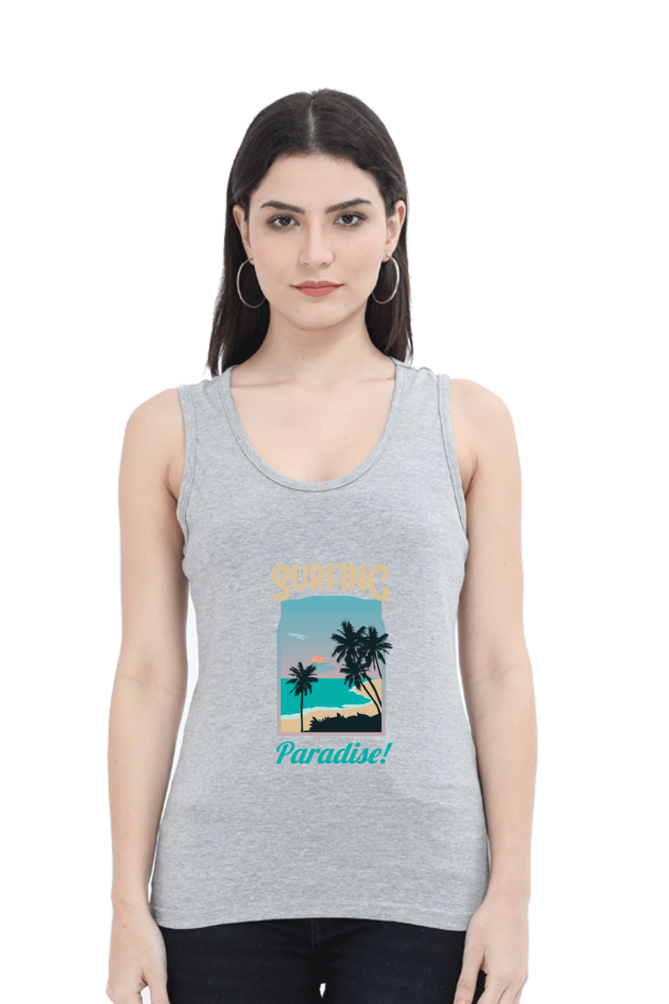 Women Summer Tank Top -  Paradise