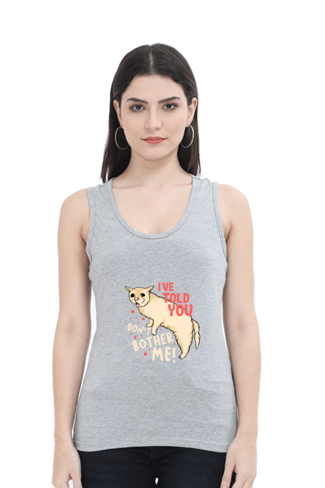 Women Funny & Queen SVG Tank Top -  Bother