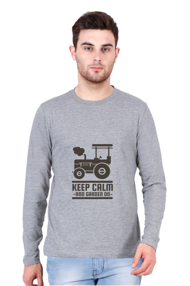 Men's Gardening Full sleeve T-Shirt - keep calm