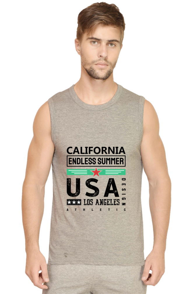 Men’s Gym Vest - California