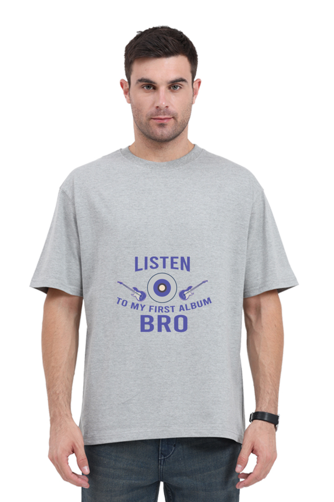 Men Oversized Classic T Shirt - First Album