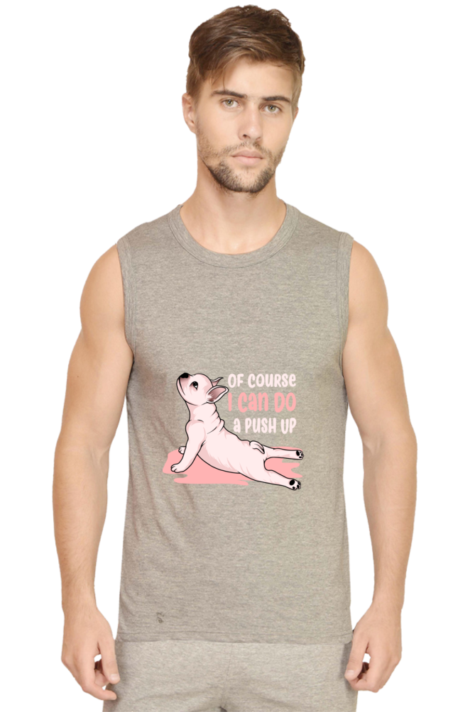 Men’s Funny & Queen SVG Gym Vest - course