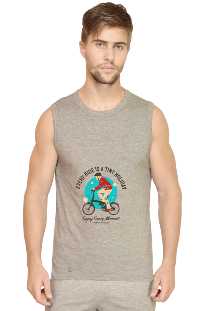 Men’s BMX Gym Vest - tiny holiday