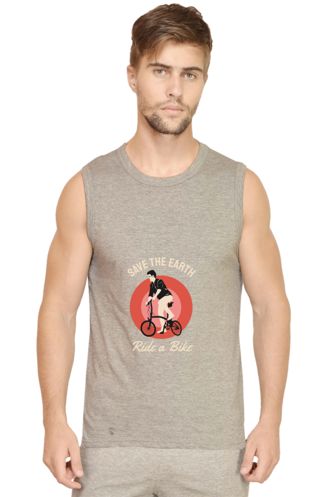 Men’s BMX Gym Vest - earth