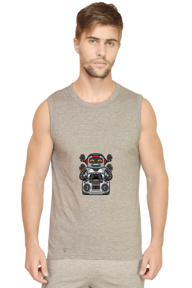 Men’s Dance Gym Vest - radio hip-hop