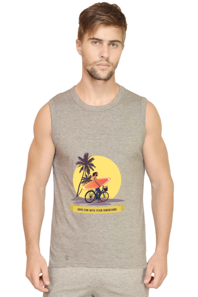 Men’s Summer Gym Vest - Have Fun
