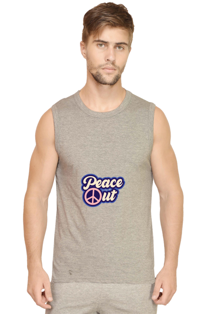 Men’s Gym Vest- Peace Out