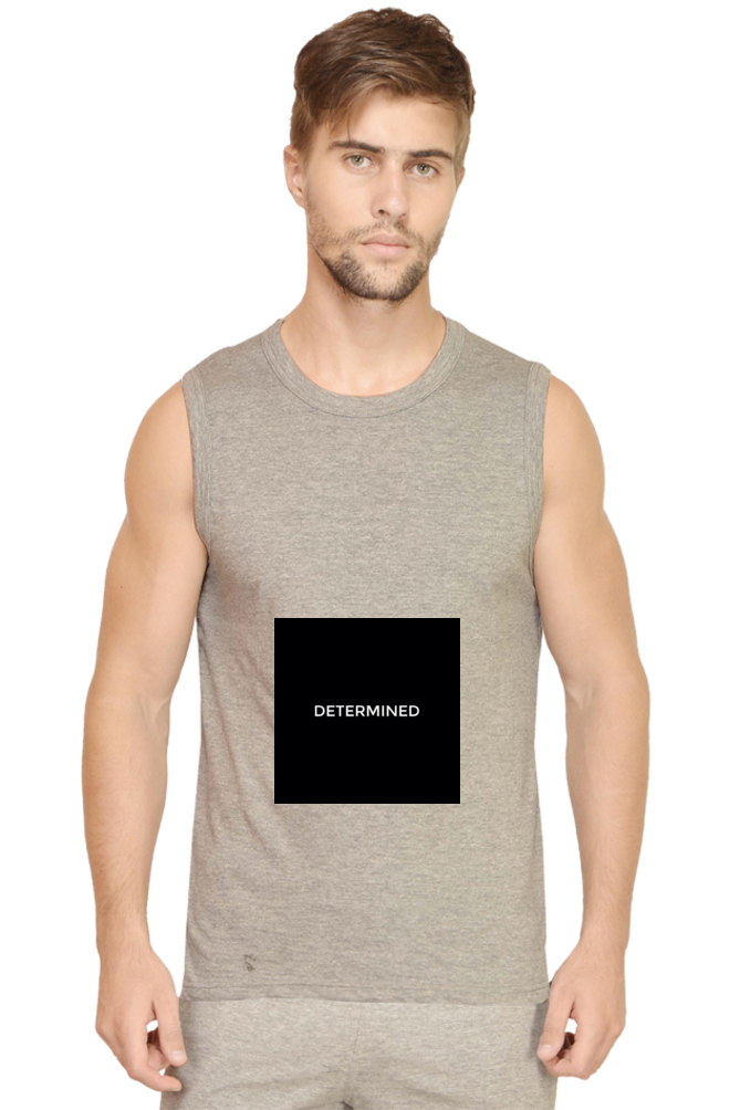 Men’s Minimalistic Gym Vest - Determined