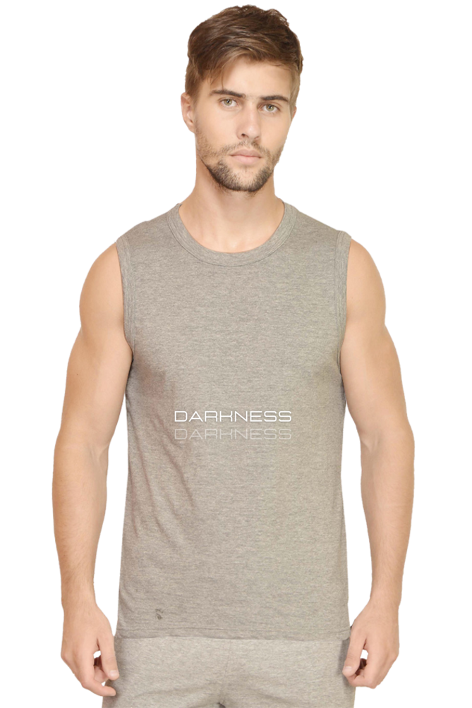 Men’s Minimalistic Gym Vest - Darkness