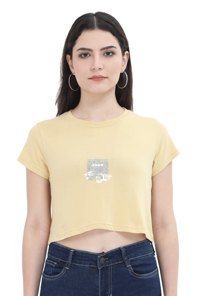 Women's Minimalistic Crop Top - 1994