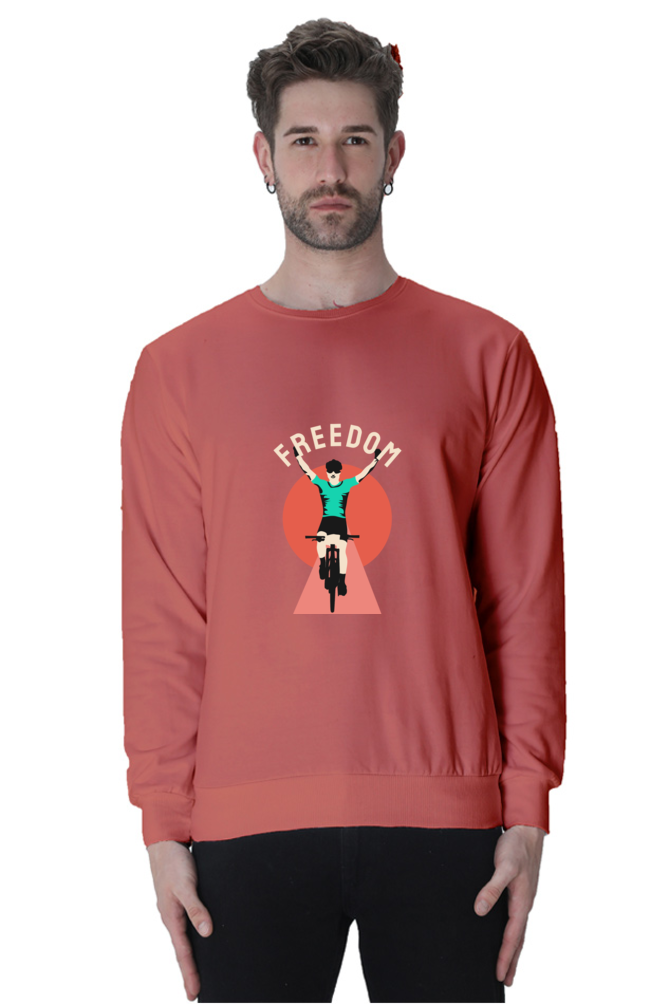 Men Rider Sweatshirt - freedom