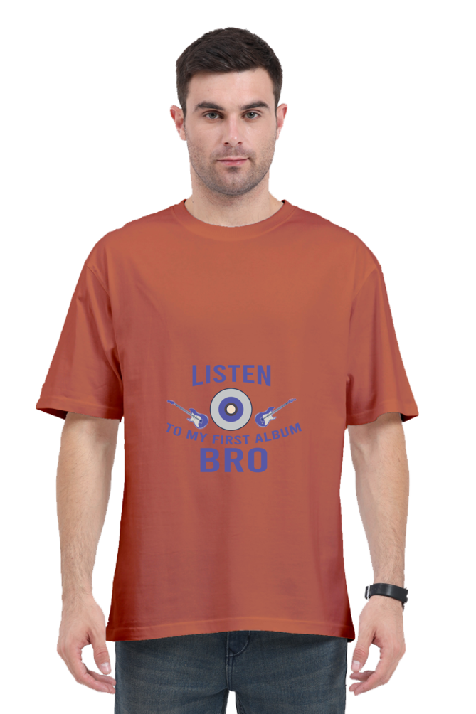 Men Oversized Classic T Shirt - First Album