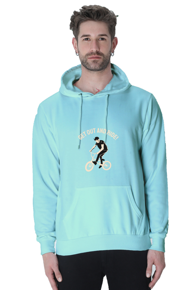 Men's  Rider Sweatshirts Hoodie - get out