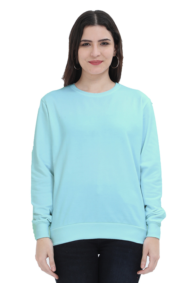 Women Sweatshirt - Plain Sweatshirt