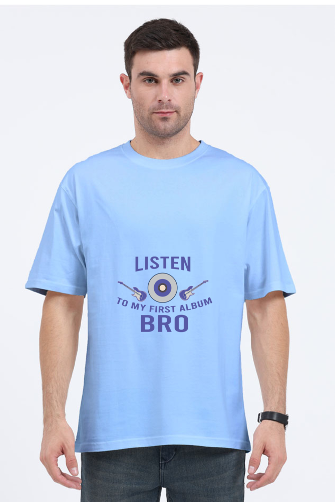Men Oversized Classic T Shirt - First Album